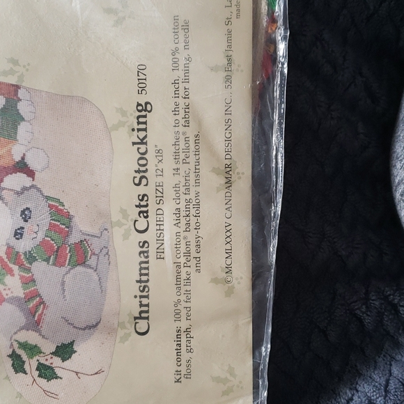 Christmas Stocking Cross Stitch Kit - Picture 3 of 3